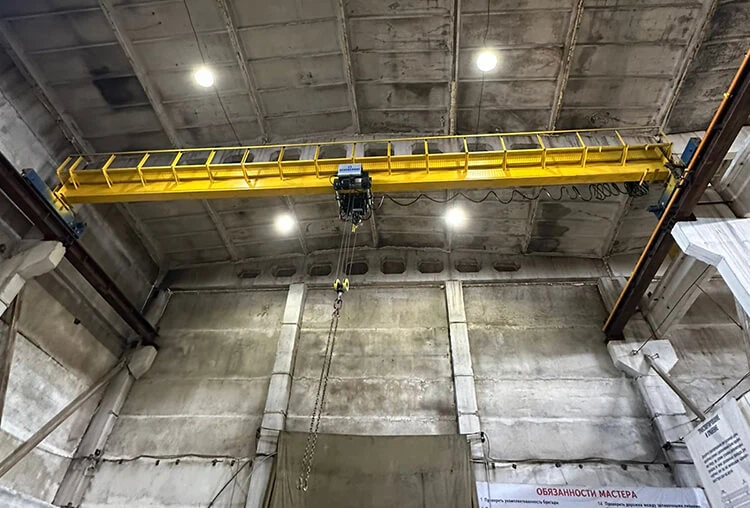 نصب جرثقیل در فضای محدود