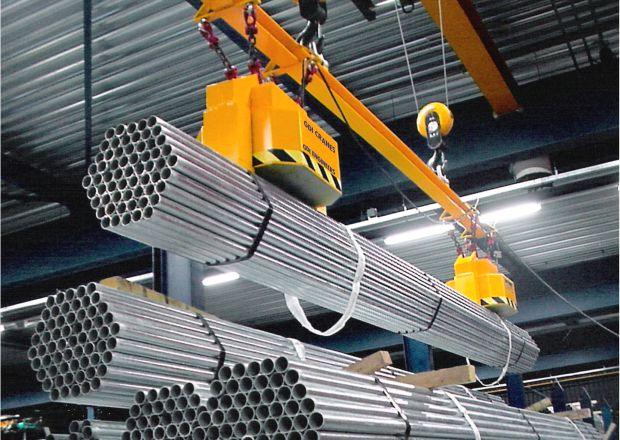 آهنرباهای بالابر برای جرثقیل‌های کارخانه فولاد